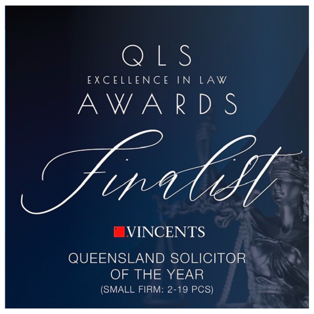 In 2023, Aleisha MacKenzie was a finalist for the Queensland Solicitor of the Year Award at the QLS Excellence in Law Awards