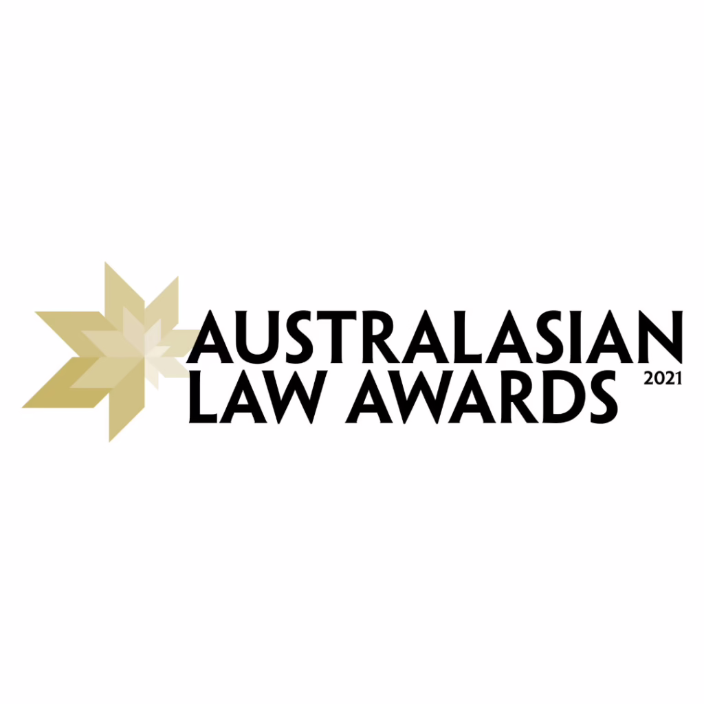 In 2023, Aleisha MacKenzie was named an Excellence Awardee in the Australasian Law Awards - Law Firm Leader (1-100 Employees) category