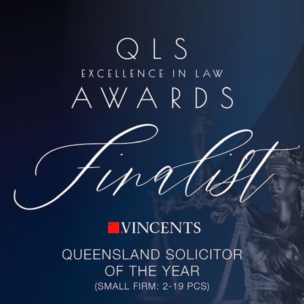 In 2023, Aleisha MacKenzie was a finalist for the Queensland Solicitor of the Year Award at the QLS Excellence in Law Awards